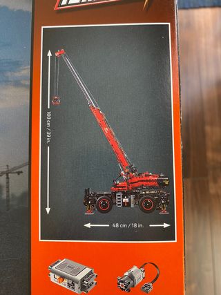 LEGO Technic 42082 Grúa todoterreno SÓLO 1 USO