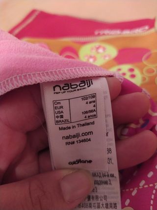 Neopreno rosa para niños