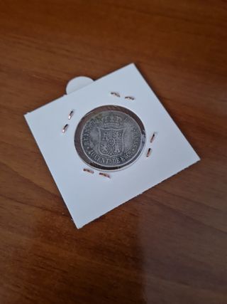 40 céntimos de escudo 1866 Madrid