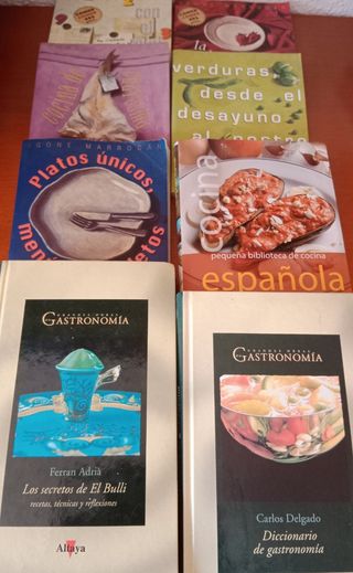 Lote libros cocina