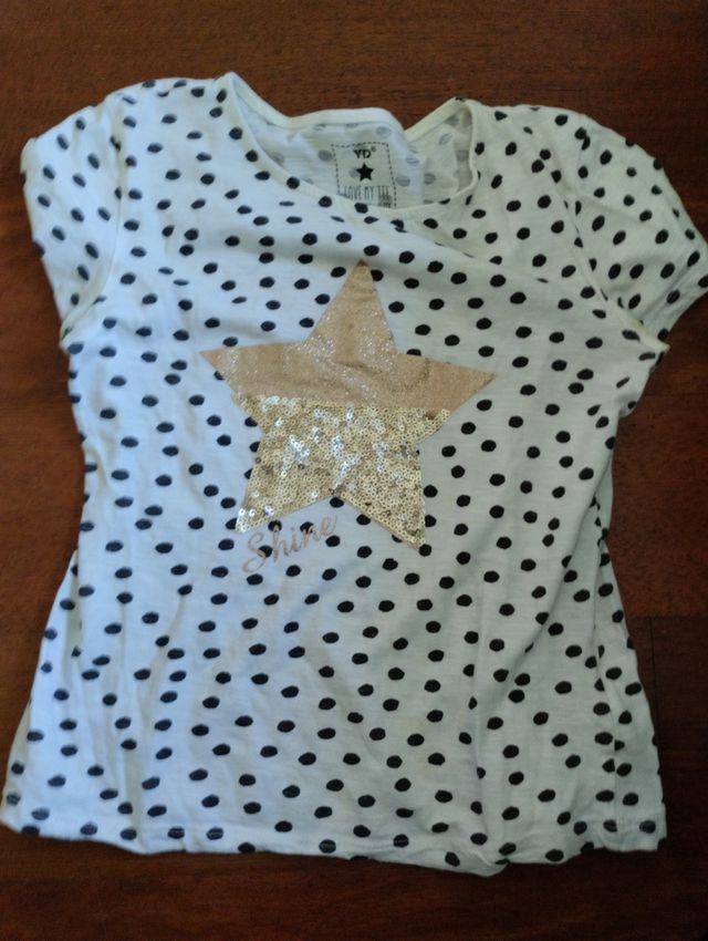 Lote camisetas niña