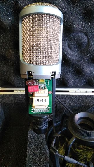 Microfono AKG modificado