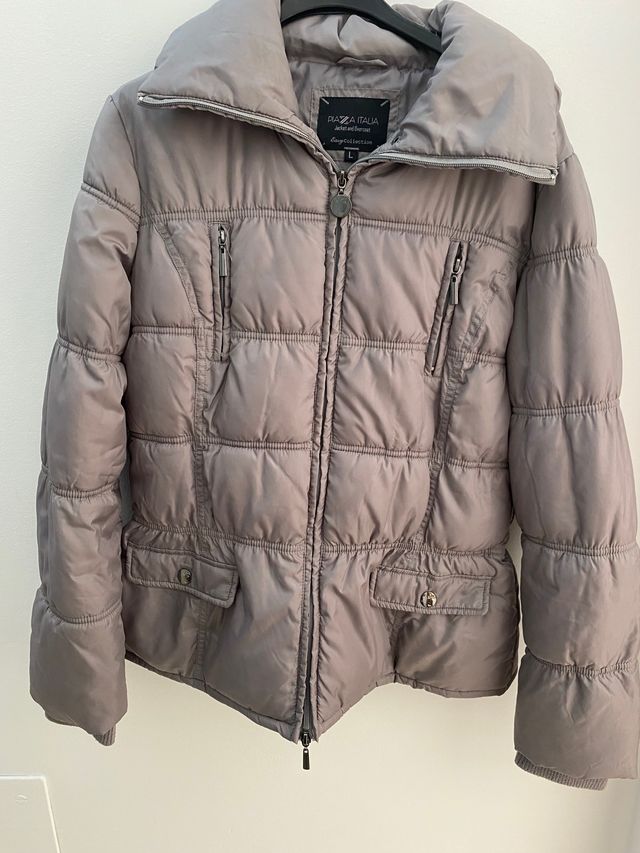 giaccavento grigia L