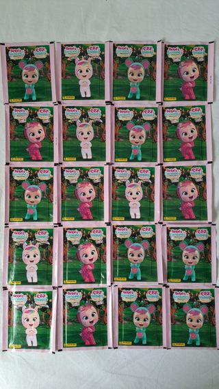 100 Cromos Bebes Llorones - Lágrimas Magicas