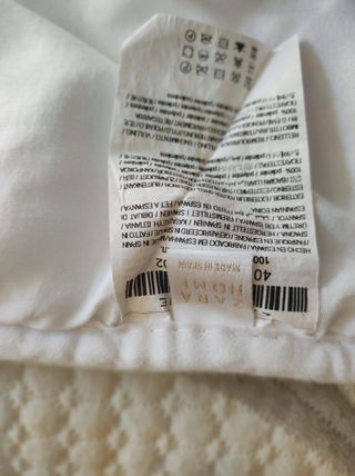 Relleno nórdico cuna Zara Home