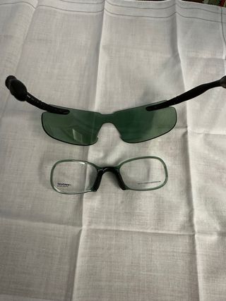 Occhiali da sole Reebok clip-in praticamente nuovi