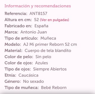Bebé REBORN con regalo