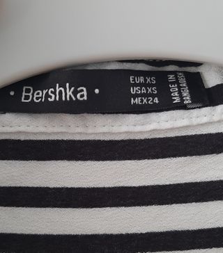 Camisa manga 3/4 Bershka