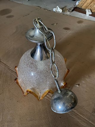 lampadario vetro di Murano