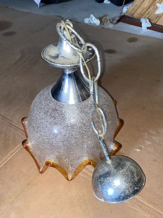 lampadario vetro di Murano
