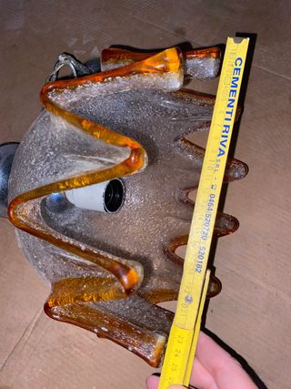lampadario vetro di Murano