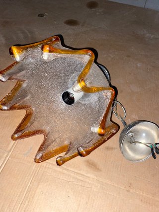 lampadario vetro di Murano