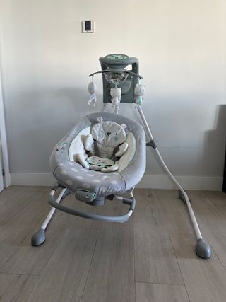 Hamaca-columpio Ingenuity Rocker and Twinkle Teddy