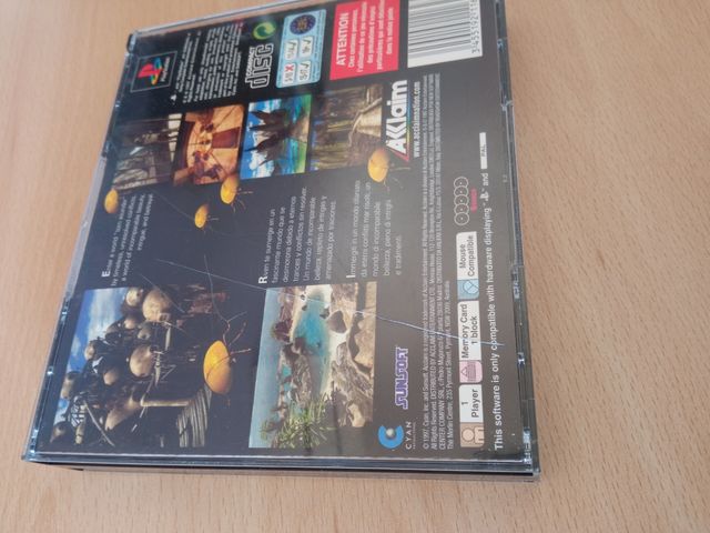 Riven the sequel to myst Sony PS1