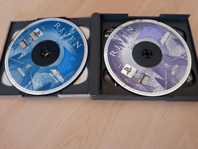 Riven the sequel to myst Sony PS1