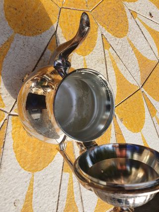 Juego te y café alpaca