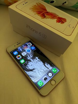 Iphone 6s rosa gold