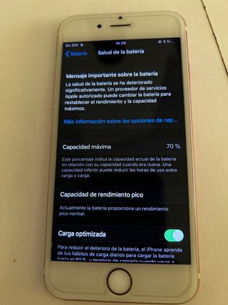 Iphone 6s rosa gold