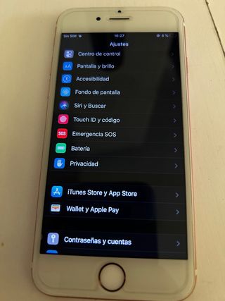 Iphone 6s rosa gold