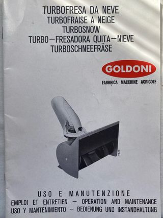 turbofresa da neve goldoni