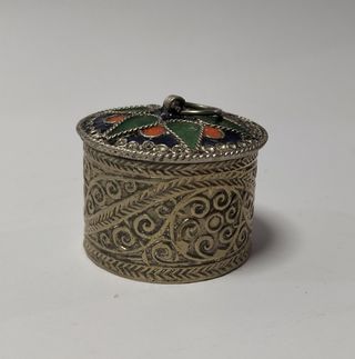 Cajita bereber plata 