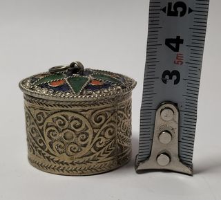 Cajita bereber plata 