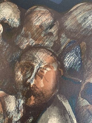 Litografía de ANDREU FRESQUET (1976)