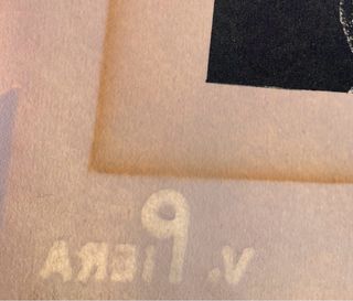 Litografía de ANDREU FRESQUET (1976)