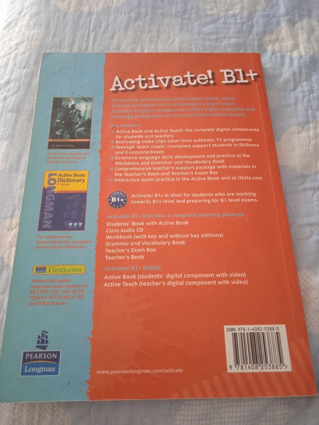 ACTIVATE! B1 PEARSON