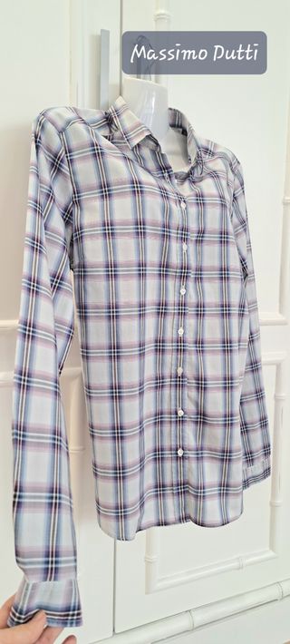Camisa Massimo Dutti t40 100% algodón