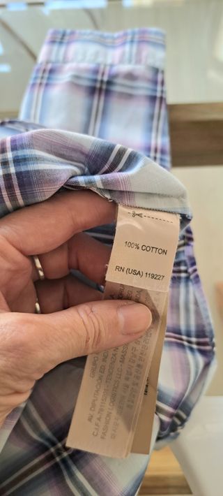 Camisa Massimo Dutti t40 100% algodón