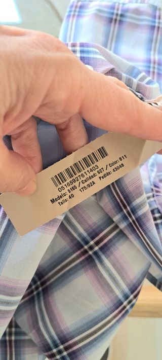 Camisa Massimo Dutti t40 100% algodón