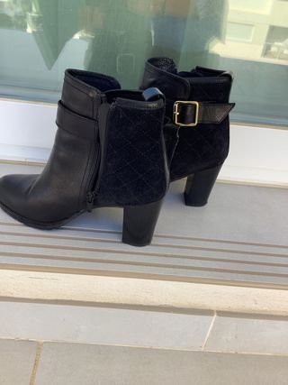 Botines ZENDRA PIEL AUTENTICA 38 _ 40€