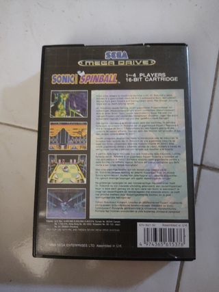 Mega drive Sonic spinball