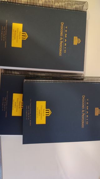 Temario Oposición Secundaria FyQ