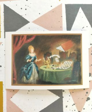 Disney postales La bella y la bestia