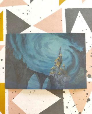 Disney postales La bella y la bestia