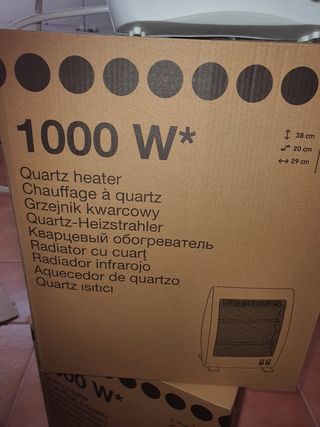 Radiador infrarrojos