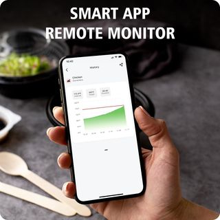 Termómetro inalámbrico para carne con 2 sondas PRO