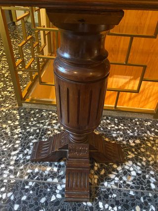 mesa antigua extensible