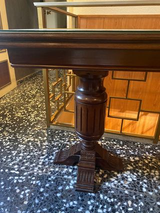 mesa antigua extensible