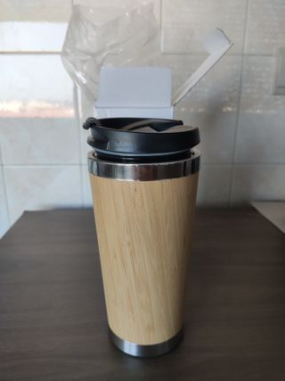 Copo térmico de bambú