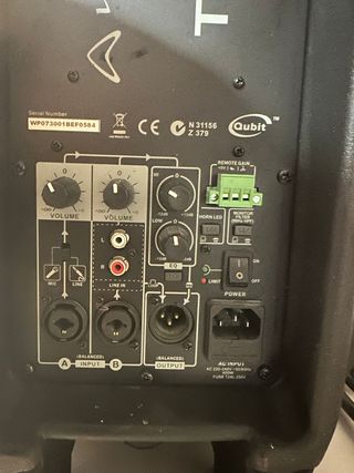 Equipo de música fiesta