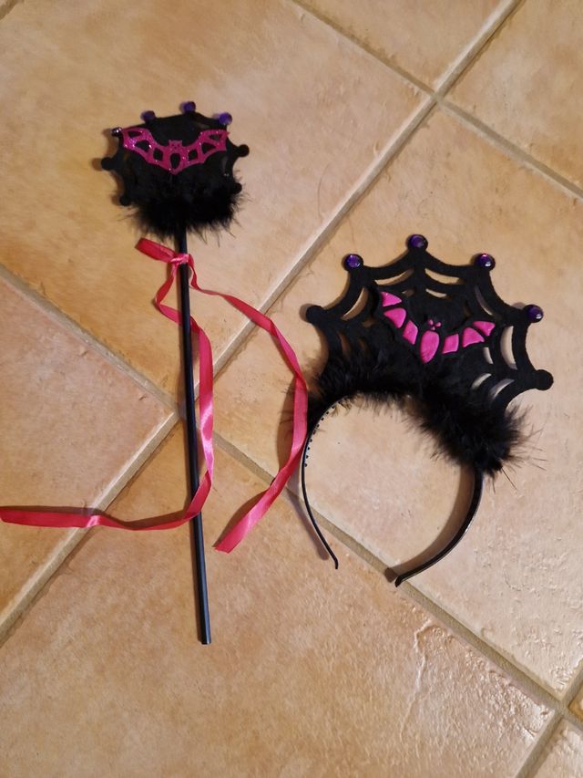 Cerchietto e bacchetta Halloween 🎃