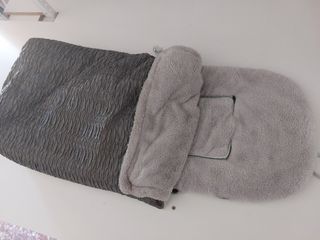 SACO SILLA INVIERNO gris pelillo