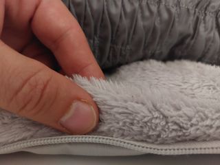 SACO SILLA INVIERNO gris pelillo