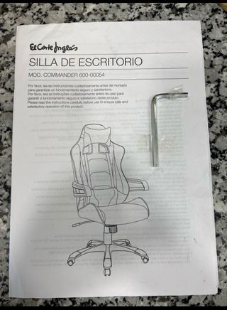 Silla escritorio gaming giratoria commander