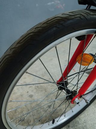 Bicicleta plegable Tilt 120 Decathlon.