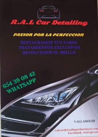 Pulido Y restauracion de faros y coches