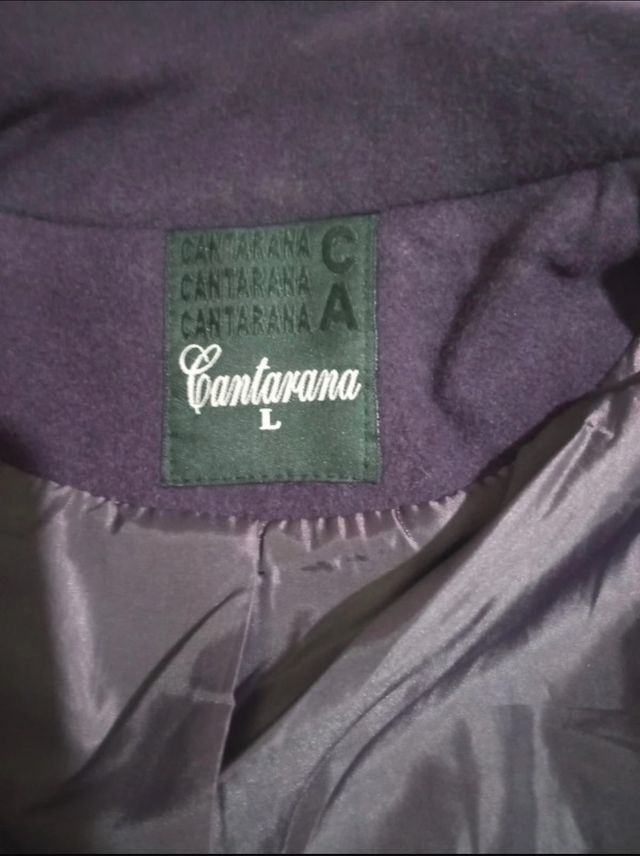 Abrigo mujer talla L